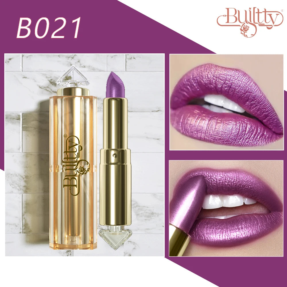 Dropshipping Lipstick Matte Velvet & Glitter Metallic Colors for Glossy Radiant & Full Matte High Pigmented Lipstick Cosmetic