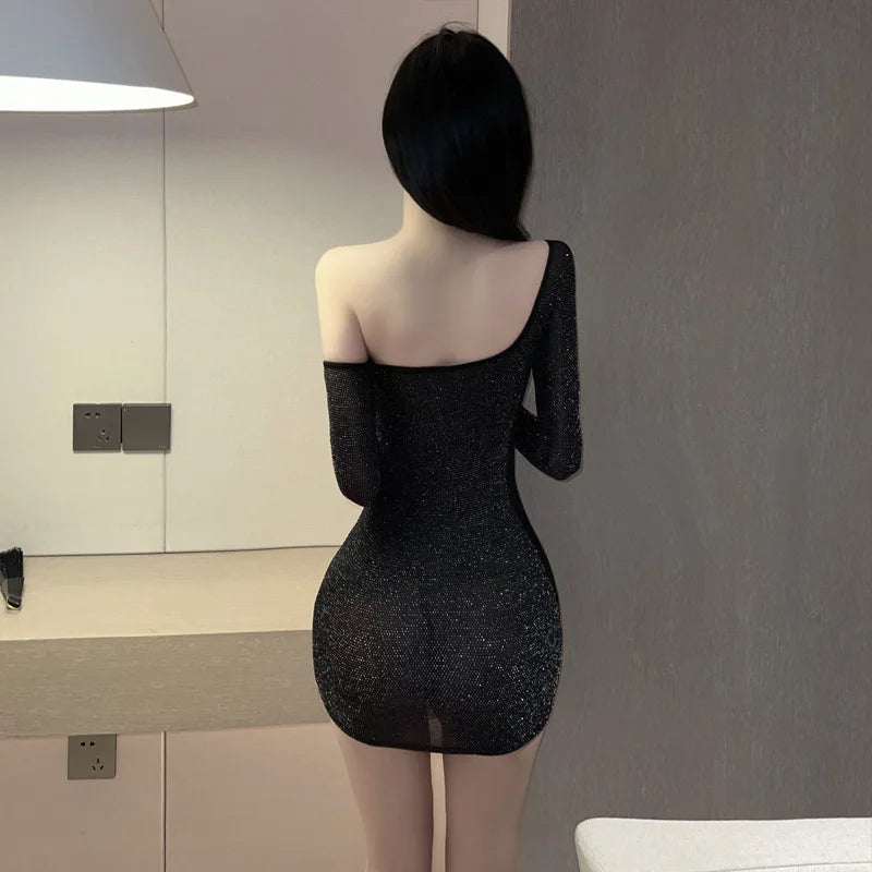 Dress Tight fitting hip hugging skirt sexy dress sexy lingеrie set Fantasy clothing Casual women's dresses Woman clothing xxx - Seprincess