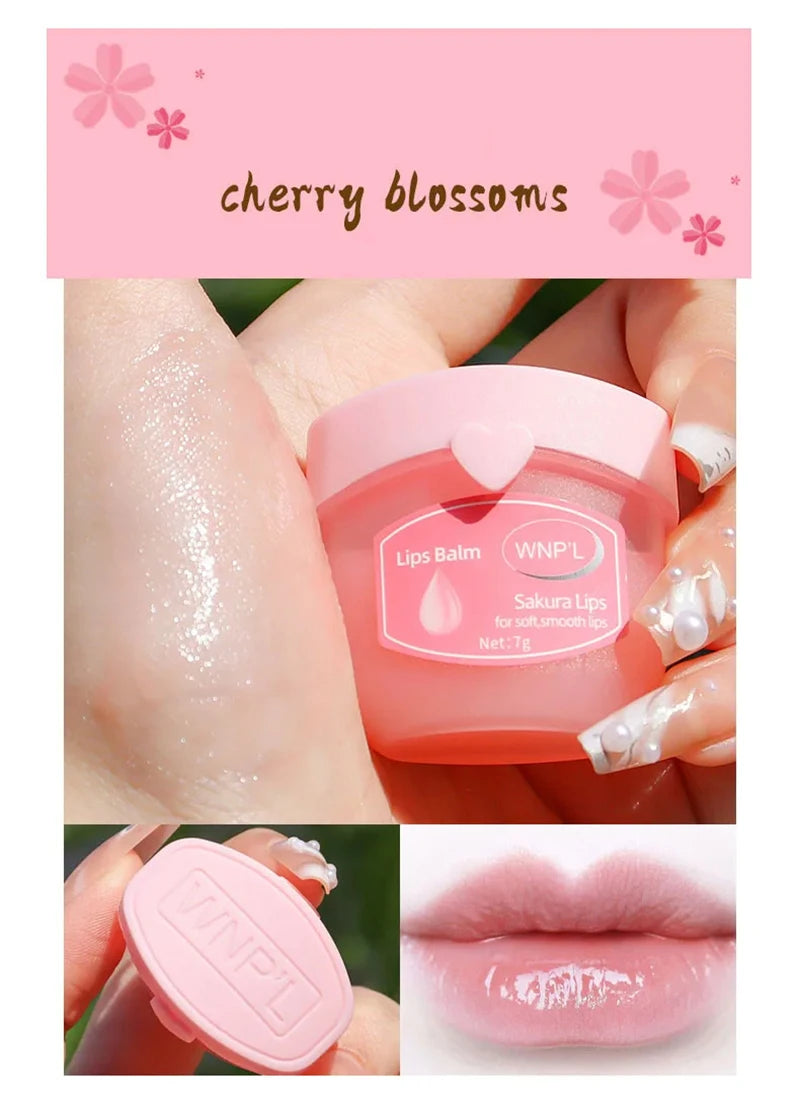 Natural Plant Lip Balm Moisturizing Lipsticks Base Cute Makeup Anti-Cracking Lip Oil Original Korean Cosmetics Skin Care New - Seprincess