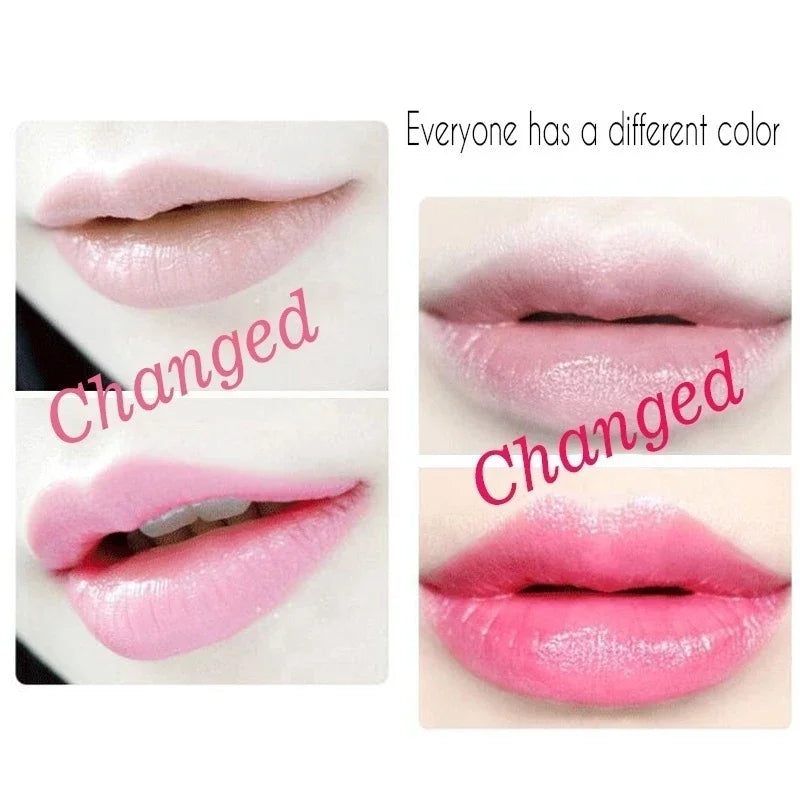 Crystal Jelly Flower Lipstick Temperature Color Changing Lip Balm Makeup Moisturizing Long Lasting Magic Lipsticks - Seprincess