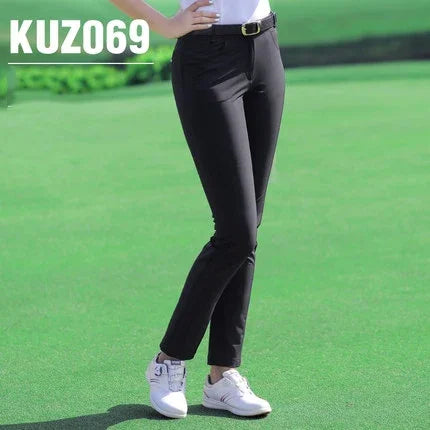 PGM Golf Trouser Ladies Slim Golf Long Pants Women Quick Dry Tight Pant Breathable Elastic Sports Trousers Casual Bottoms XS-3XL