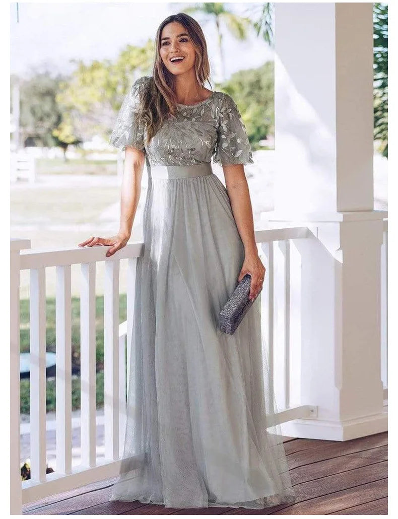 Elegant Plus Size Dress Evening Long Dresses Summer Dress Women 2023 Party Occasion Dresses Sequin Vestido De Festa Plus - Seprincess