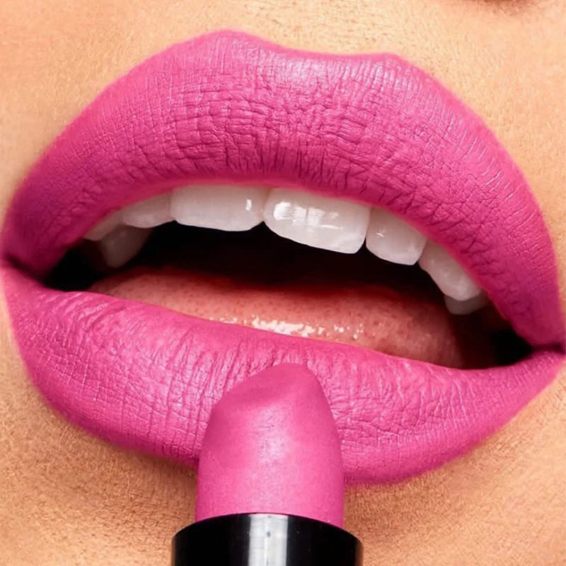 Nude Matte Velvet Lipstick 8 Colors Waterproof Long Lasting Not Fading Sexy Red Pink Lipsticks Non-Stick Cup Lip Makeup Cosmetic - Seprincess