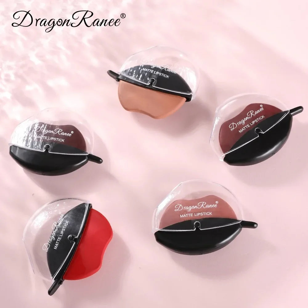 Dragon Ranee Matte Velvet Mist Lipstick Designed for Lazy People Lip Shape Lip Gloss Long Lasting Easy To Color Beauty Makeup - Seprincess