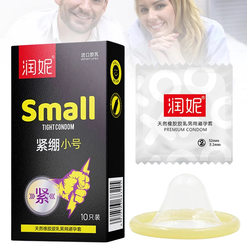 48mm Small Condoms Tighten Sexshop For Men delay ejaculation Ultra Thin Latex Tight Condoms Penis Cock Sleeeves for adults 18+ - Seprincess