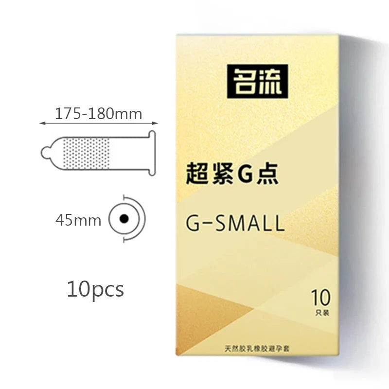 45mm Small Size Condoms for Men Delay Ejaculation Thin Tight Condom Penis Sleeve Natural Rubber Condones Contraception Sex Toys - Seprincess