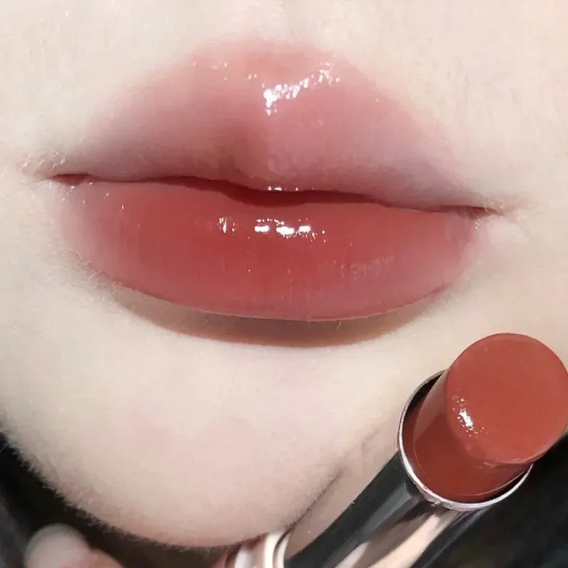 Jelly Mirror Lipstick 8 Color Plumping Long Lasting Non-stick Cup Moisturizing Crystal Lip Tint Water Light Lips Makeup Cosmetic - Seprincess