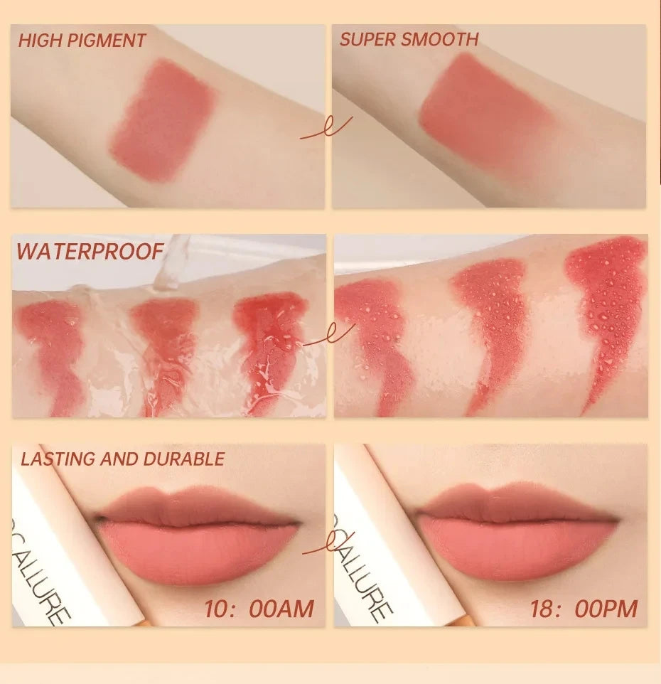 Wholesale FOCALLURE Natural Matte Lipstick Waterproof Smooth Moisturizing Lip Balm Lightweight Lip Glaze Makeup Cosmetics - Seprincess