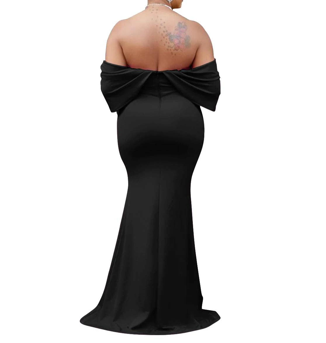 Women V-neck Off The Shoulder Elegant Party Dresses Woman Sleeveless Bodycon Maxi Dress Evening Vestidos Sexy Long Dresses HW198 - Seprincess