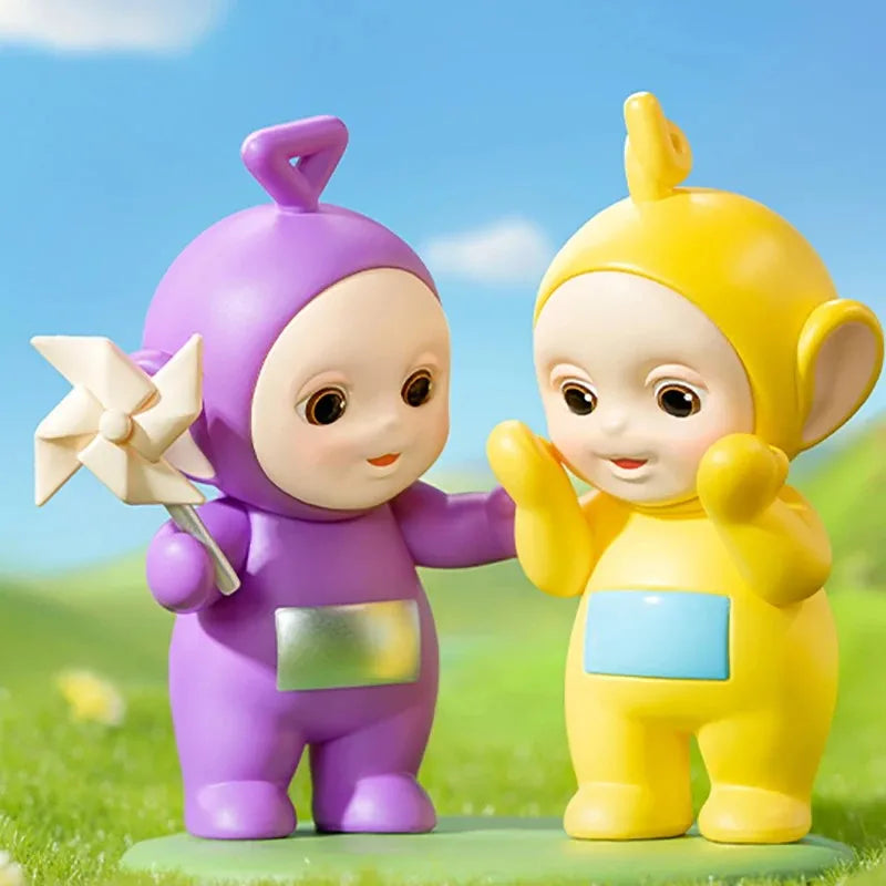 POP MART Teletubbies Companion Series Anime Action Figure Guess Bag Ornament Figurines Surprise Home Decor Dolls Model Girl Gift - Seprincess