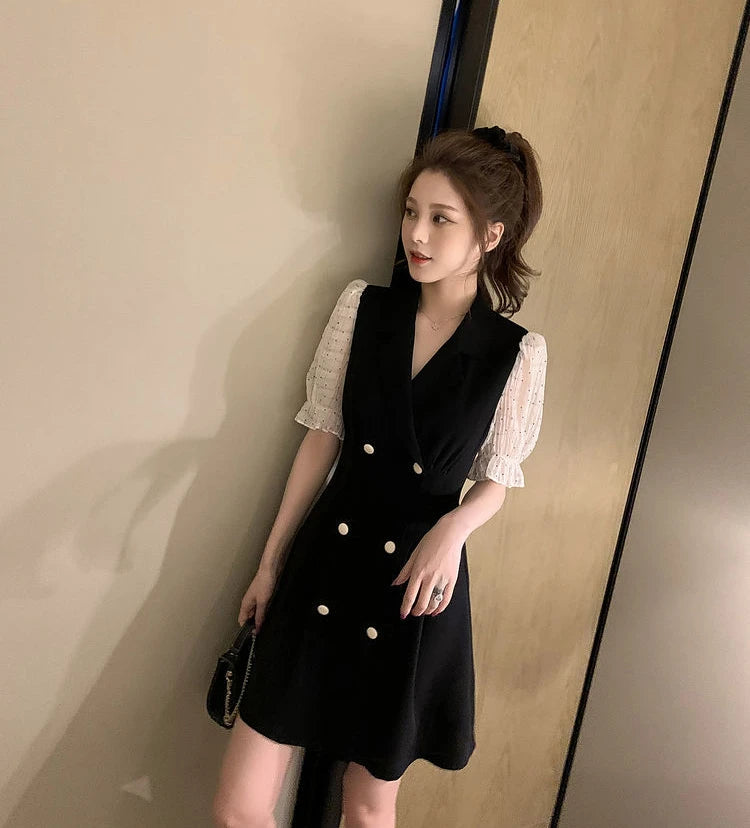 Clothes Mesh Dresses for Women 2024 Formal Occasion Blazer Holiday Woman Dress New Features of In Hot Fashion Sensual Sexy Loose - Seprincess