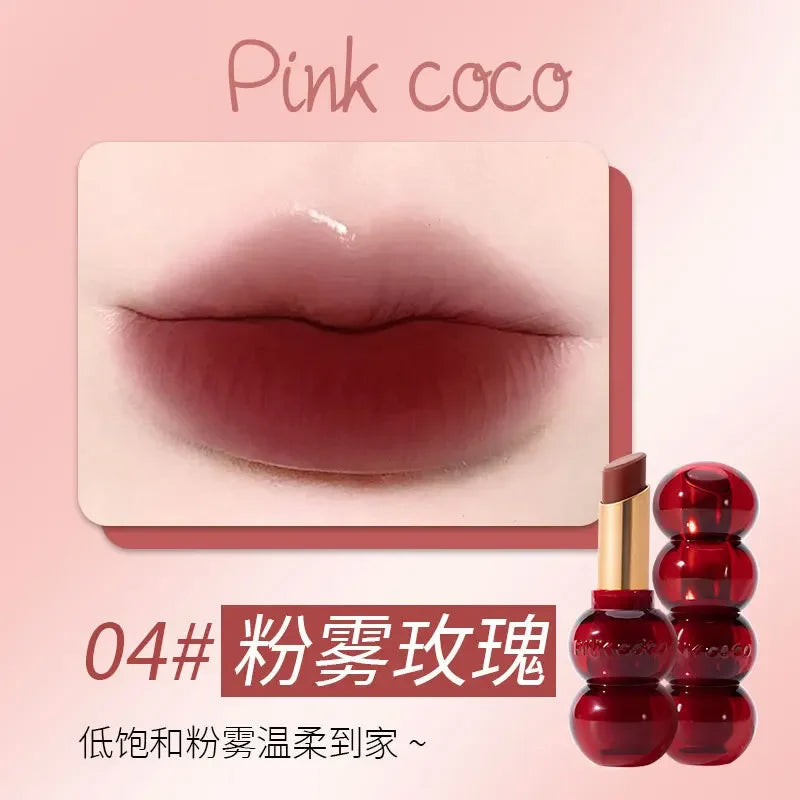 6Colors Matte Lipstick Mist Rose Long-Lasting Moisturising Nude Lipsticks Lip Gloss Non-stick Cup Red Sexy Lip Makeup Cosmetics - Seprincess