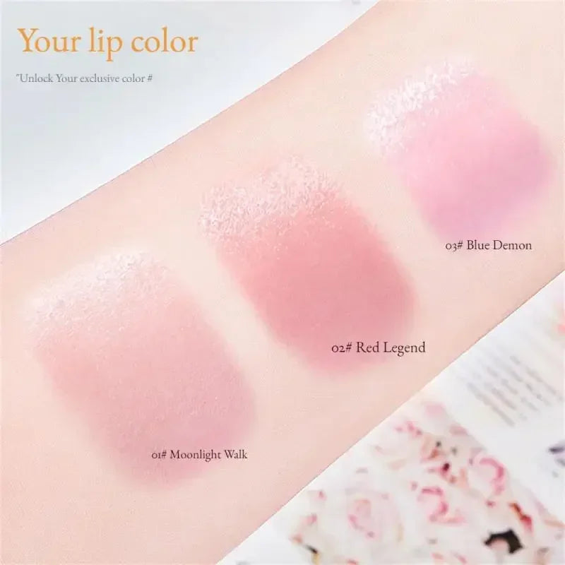 Flower Transparent Lipstick Lasting Moisturizer Crystal Jelly Lipsticks Temperature Color Changing Waterproof Lip Balm - Seprincess