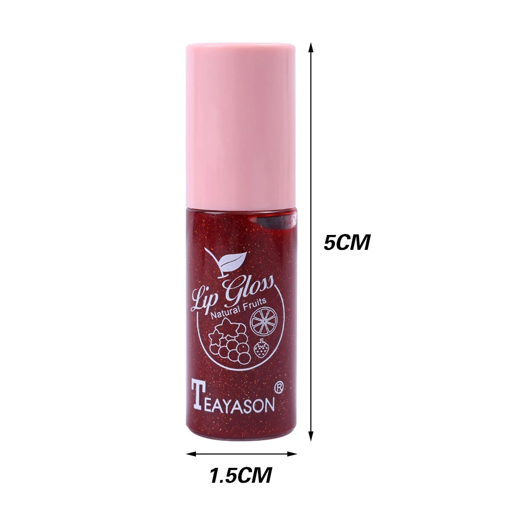 Moisturizing Glitter Lip Gloss Long Lasting Sexy Plumper Pearl Jelly Liquid Lipstick Shiny Mirror Lips Tint Lips Makeup Cosmetic - Seprincess