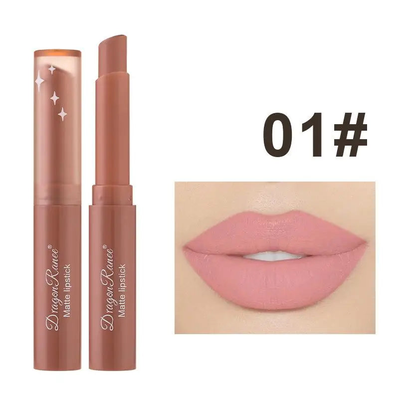 Matte Nude Lipstick 24 Hours Long Lasting Water Resistant Lip Gloss Natural Moisturizing And Sexy Korean Cosmetics For Female - Seprincess