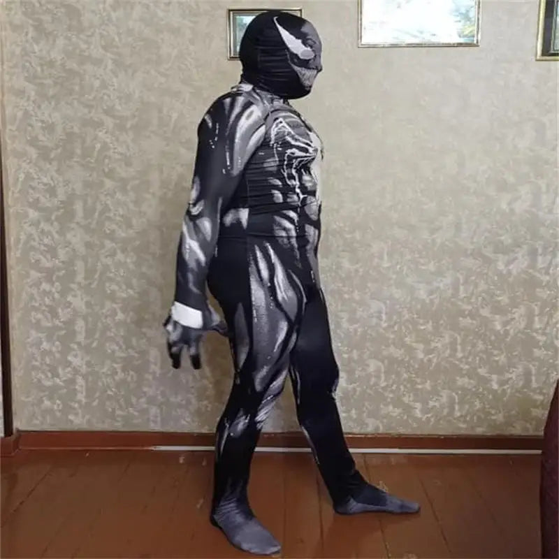 Hot Sales Halloween Spider ManCosplay Movie For Party Spiderman Suit Kids Venom Costume 3D Style - Seprincess