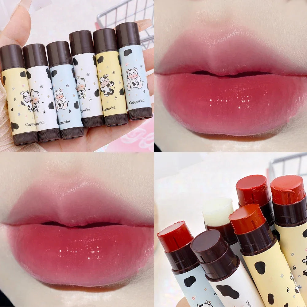 Moisturizing Colored Lip Balm Jelly Nude Rose Black Tea Mirror Lipstick Non Sticky Cup Watery Lip Tint Lips Care Makeup Cosmetic - Seprincess