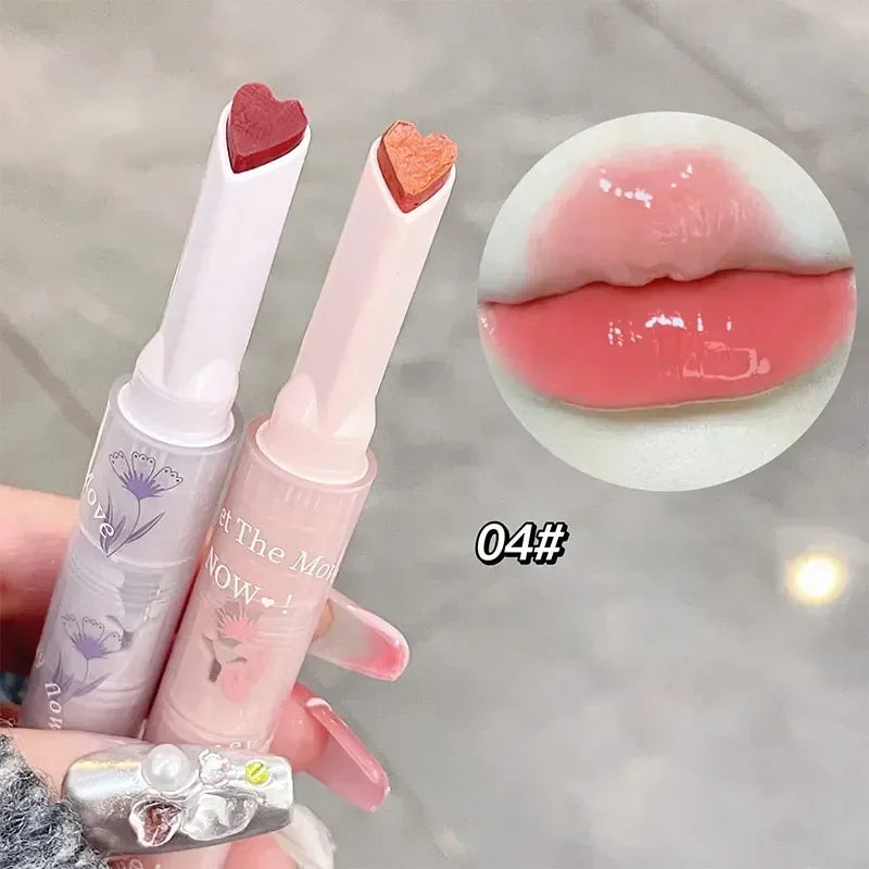 Florettes Jelly Love Lipstick Flower Knows Water Gloss Lip Gloss Non-stick Cup Mirror Lip Tint Cheap Korean Make-up Wholesale - Seprincess