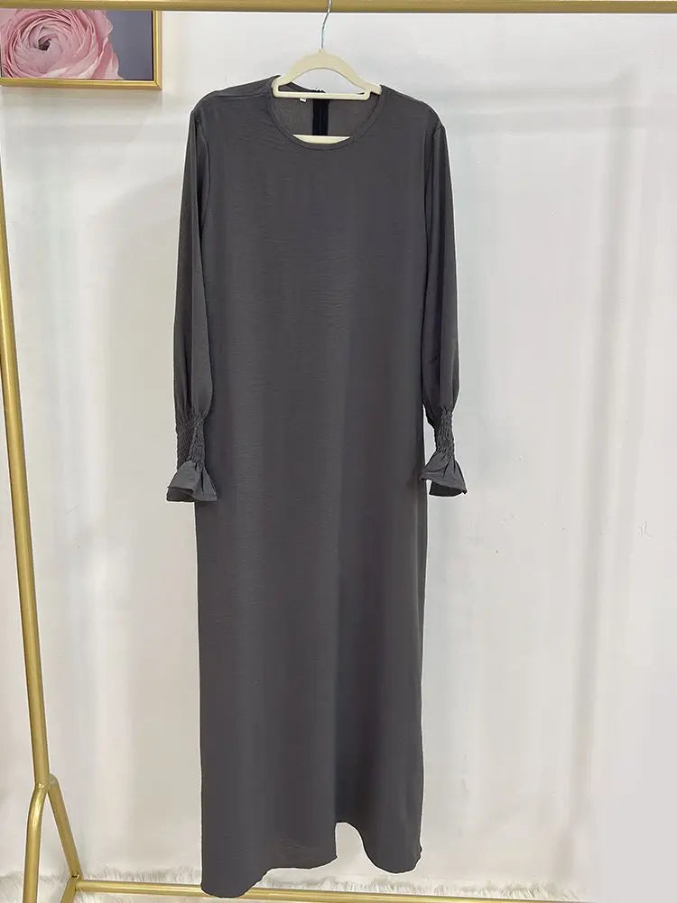 Ramadan Abaya Dubai Kaftan Muslim Long Dress Turkey Abayas For Prayer Islamic Clothing Women Robe Longue Femme Musulmane - Seprincess