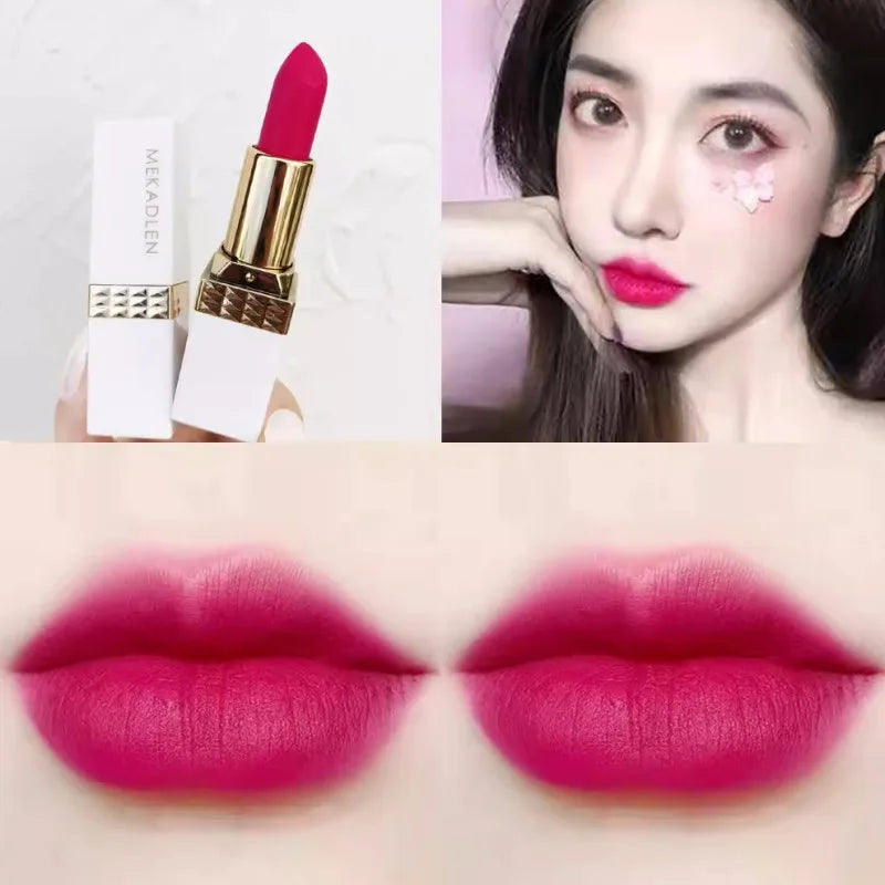 Lavender Purple Lipstick Rose Purple Grape Purple Rose Red Lipstick  Pink Makeup Cosmetic - Seprincess