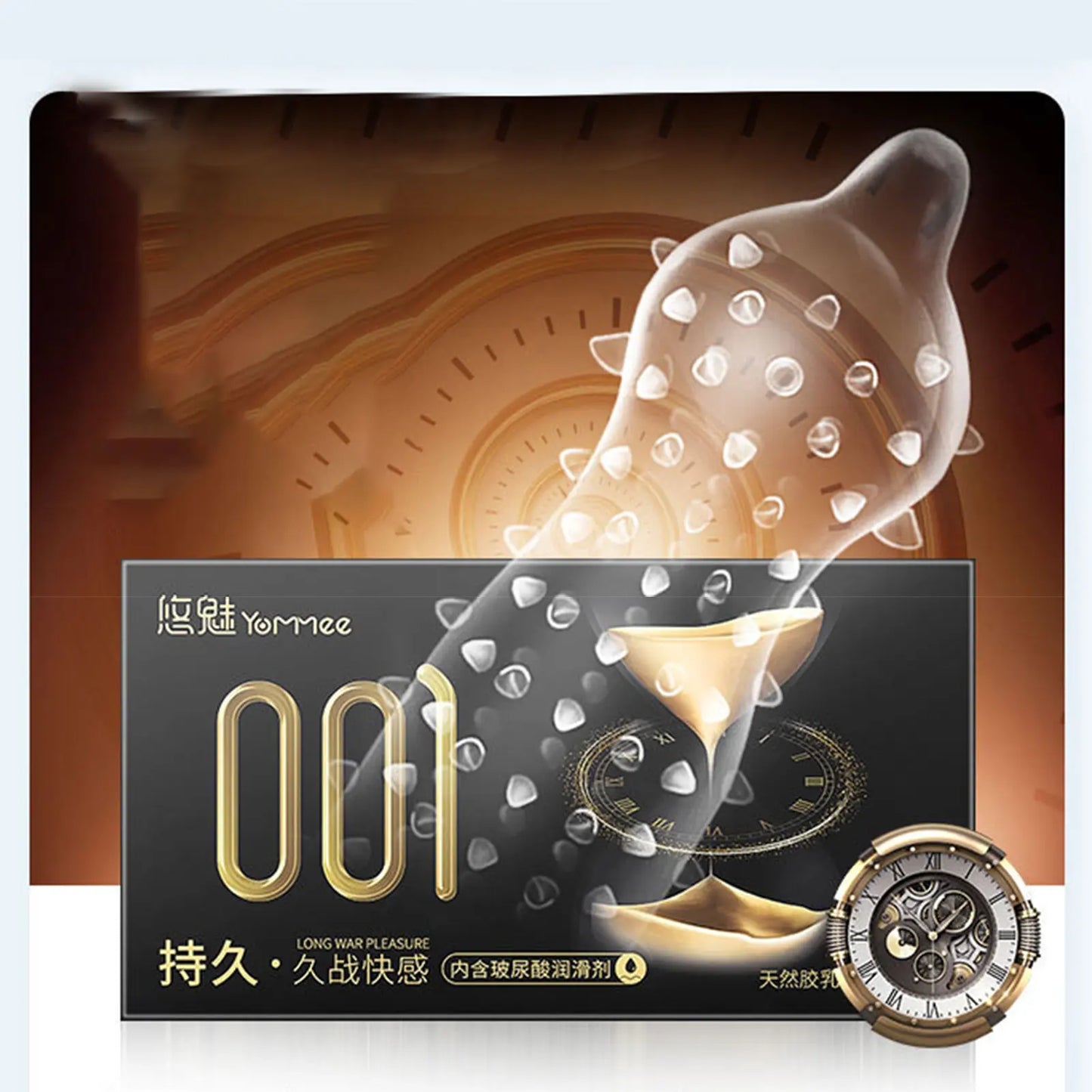 0.01 Ultra Thin Condoms For men Ejaculation delay Ice Hot Feeling Latex Condom Penis Sleeve  Vaginal Stimulation dult sex toys