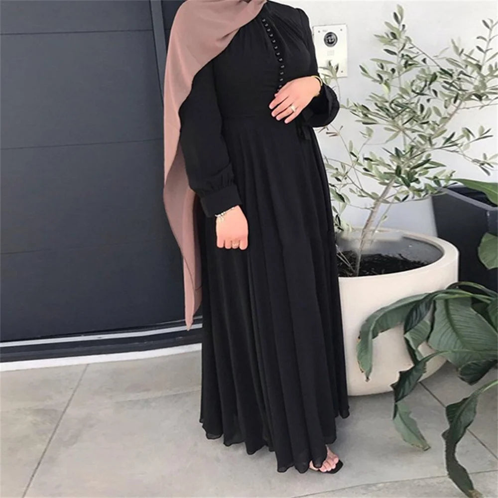 2024 Summer Modest White  Muslim Dubai Luxury Abaya Palestine Dresses Islam Eid Clothing Vestidos Para Mujer Elegantes Fiesta - Seprincess