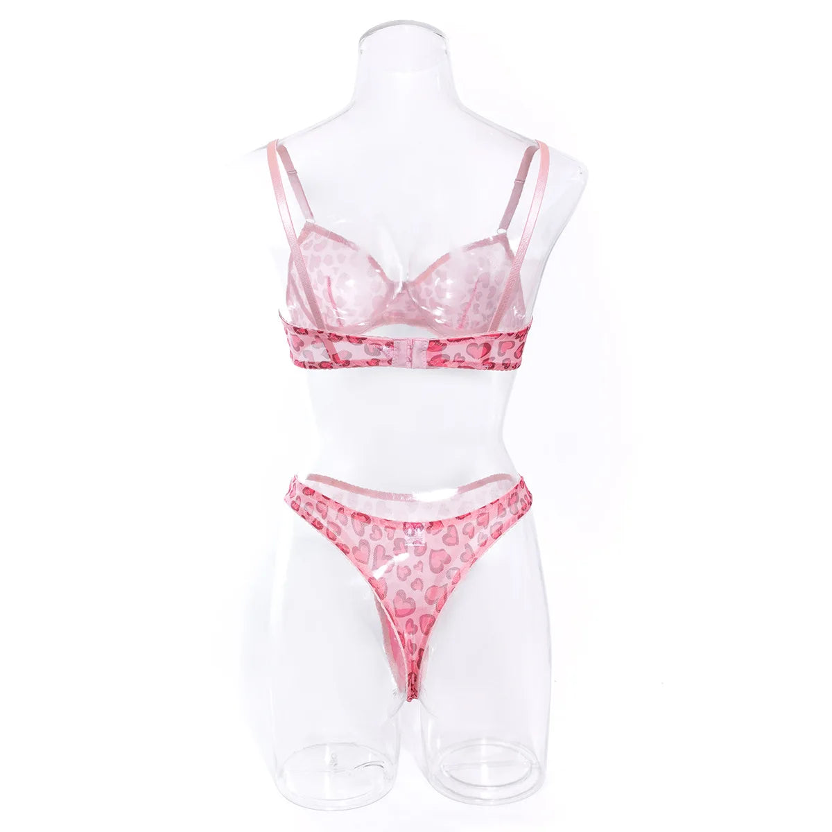 Bra set Dot thin mesh see through tight fitting promotions 99% sales sexy lingеrie set Women sets sexy bras sexy female intimate