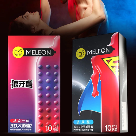 Delay Ejaculation Condoms Sex Toys for Men Dotted Ribbed Lubricated Latex Rubber Unusual Condom Tighten Feeling Condoms Sex Shop - Seprincess