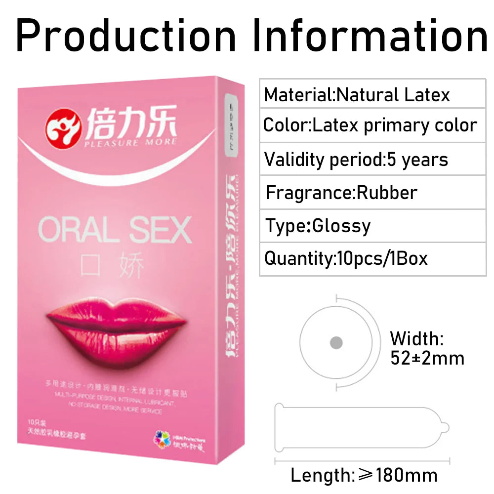 5D Dotted Condoms Thread Ribbed G-Point Latex Ultra Thin Condom Orgasm Contraceptives Stimulate Vaginal Penis Sleeves Sex Toys - Seprincess