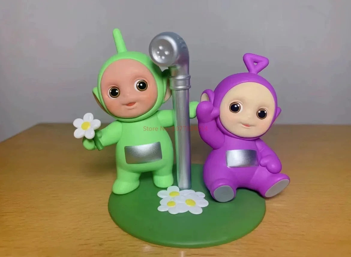 New Teletubbies Companion Series Resin Kit Toy Ornaments Movable Desktop Model Toy Ornament Collect Decor Festival Birthday Gift