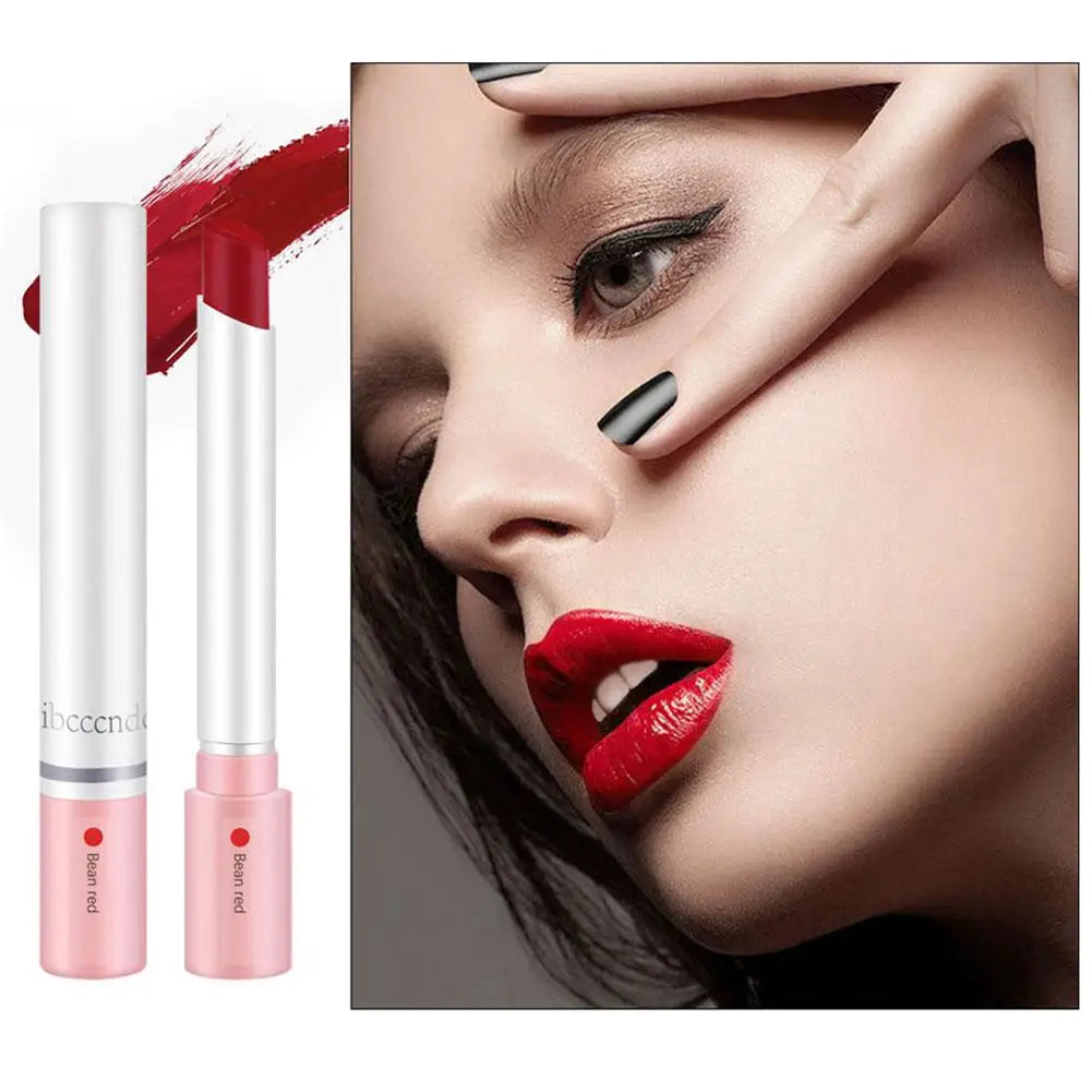 4 Colors Cigarette Lipstick Set Matte Lip Gloss Long Lasting Lip Glaze Waterproof Lip Stick Tube Nude Lip Tint Makeup Cosmetics - Seprincess