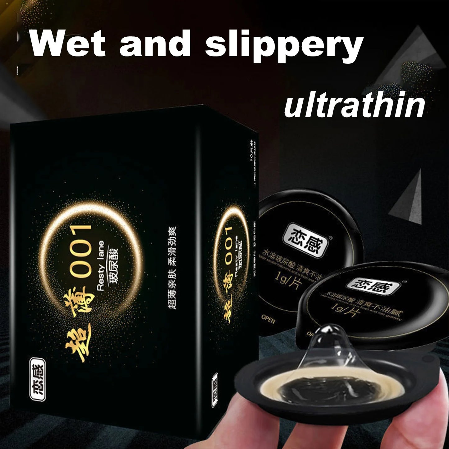 Super Thin Condoms 001 Ultrathin Sex Toys for Men Delay Ejaculation Penis Sleeves Extra Stimulation Erotic Contraception Sexshop - Seprincess