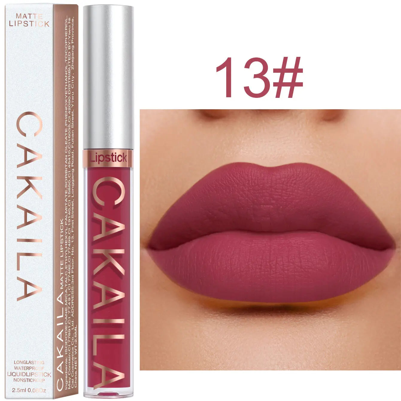 18 colors Matte Velvet Lipstick Sexy Waterproof Liquid Lipsticks Korea Long Lasting Non-marking Red Makeup Cosmetic Nude - Seprincess