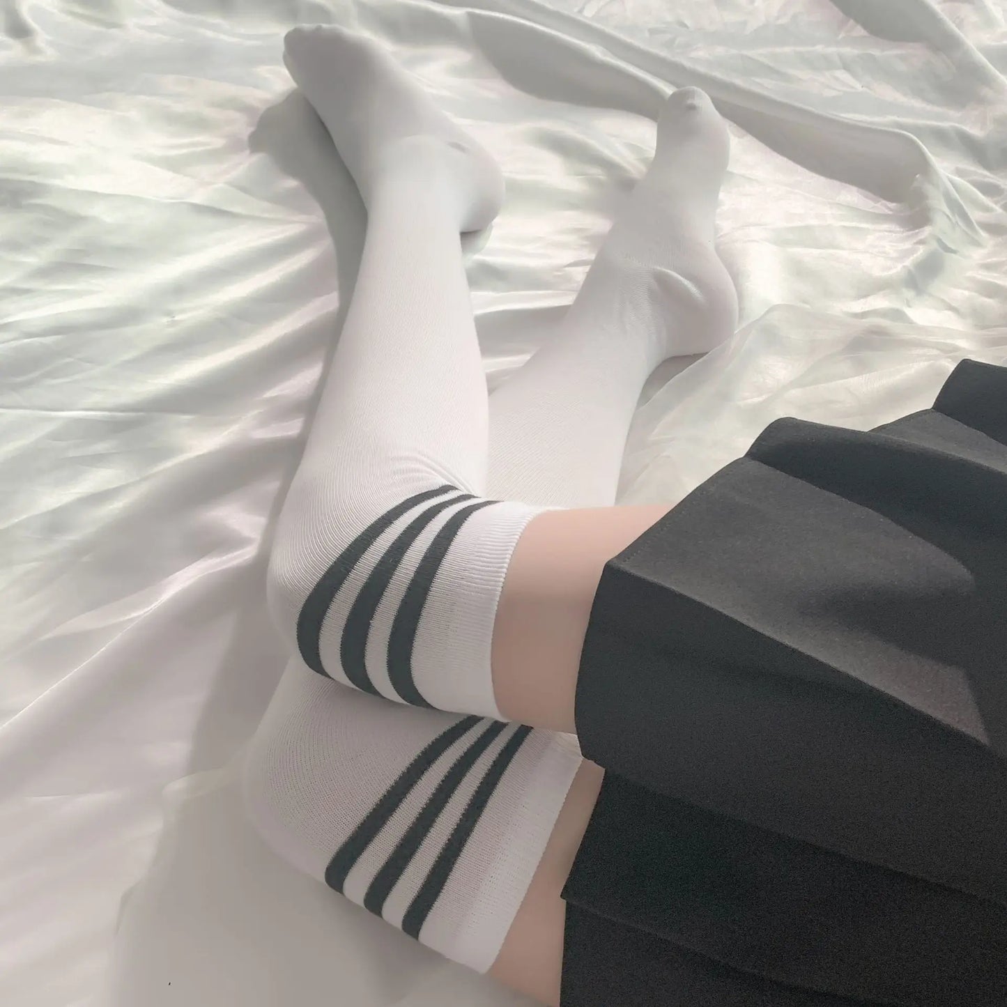 Long stockings Striped campus uniform tight fitting socks for students JK women fancy underwear 18 new xxnx lingerie in offers - Seprincess