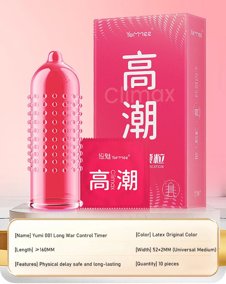 30pcs Condoms Ultra Thin Glossy Pellet Type Penis Sleeve Natural Latex Презервативы Safer Sex with 60ml Lubricante Sexual - Seprincess