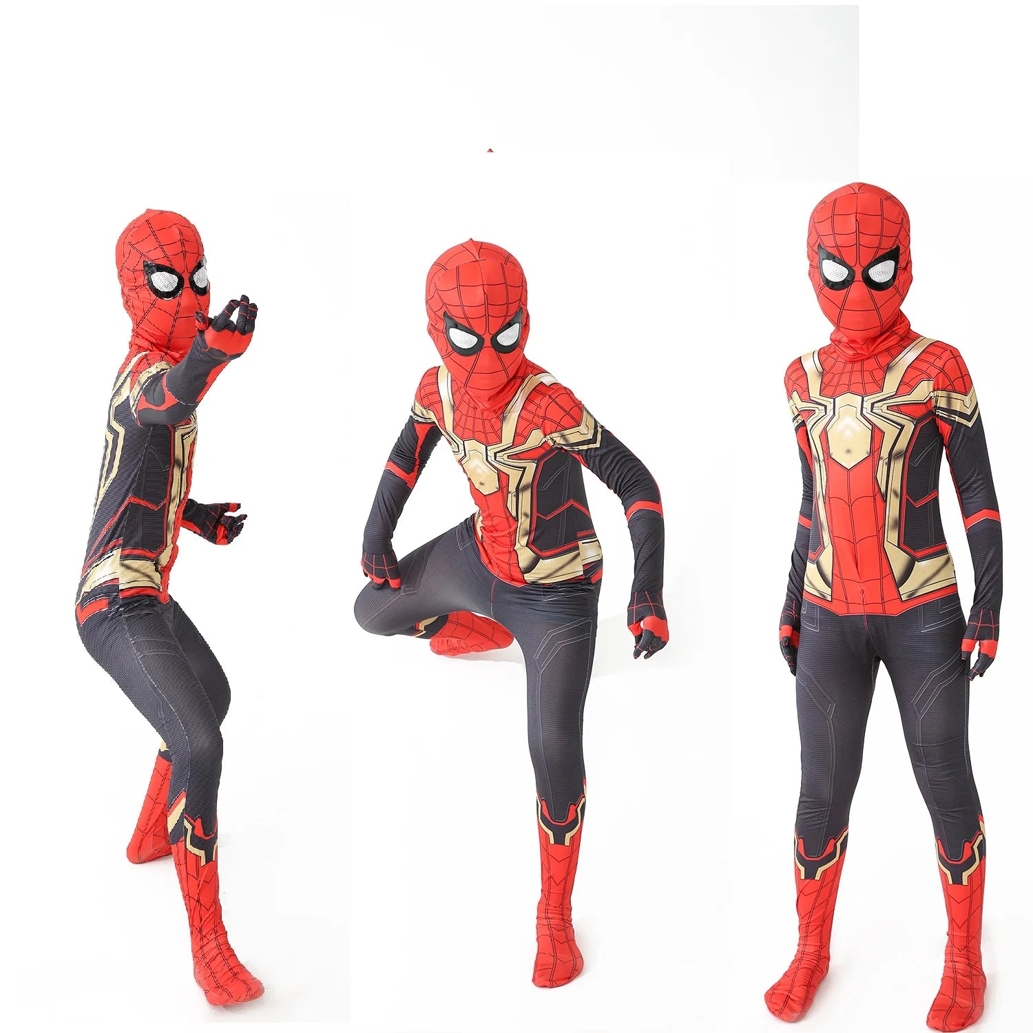 New Miles Morales Far From Home Cosplay Costume Zentai Spiderman Costume Superhero Bodysuit Spandex Suit for Kids Custom Made - Seprincess