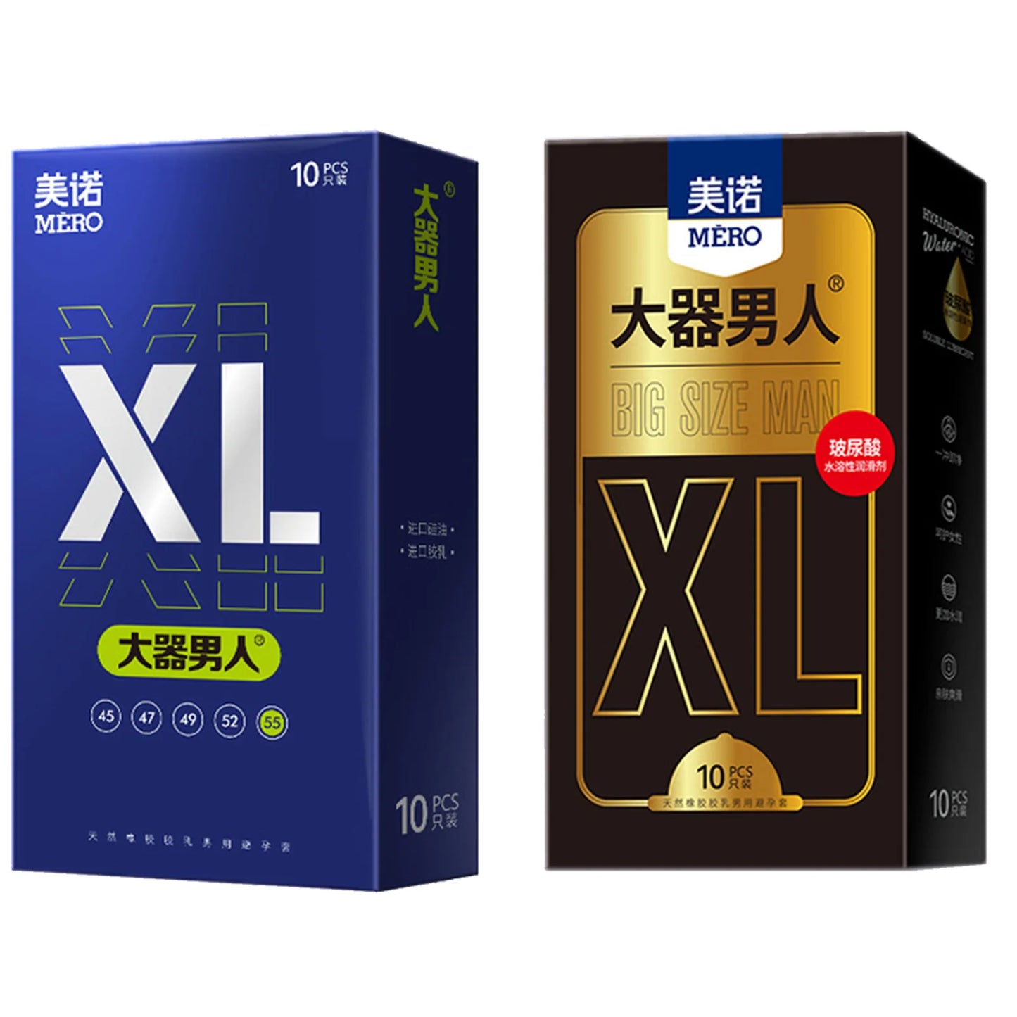 XL Condoms 55mm for Large Penis Sex Toys High Sensitive Passionate Lubricated Big Oil Sex Accessories Sleeve for Cock XL Sexshop - Seprincess