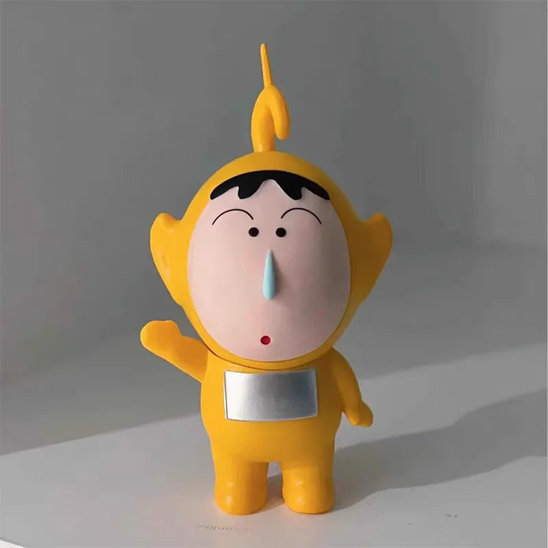 Crayon Shin Cos Teletubbies Box Action Figuremodel Toy Gift For Christmas Antenna Baby Dress Up Crayon Shin Chan Cute Gift - Seprincess