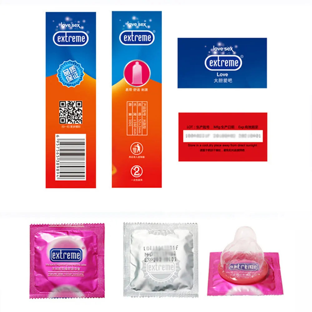 Ultrathin Condoms Spikes Penis Sleeves for Cock Adult supplies Threaded G-Spot Stimulation Sex Toys Sexshop Intimate Goods 18+ - Seprincess