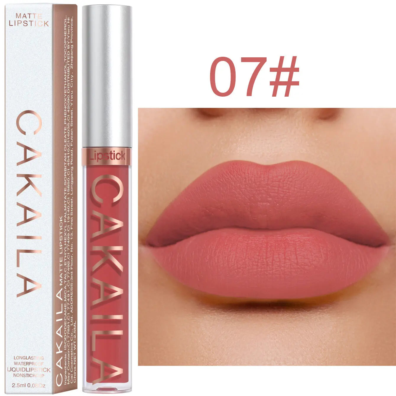 18 colors Matte Velvet Lipstick Sexy Waterproof Liquid Lipsticks Korea Long Lasting Non-marking Red Makeup Cosmetic Nude - Seprincess