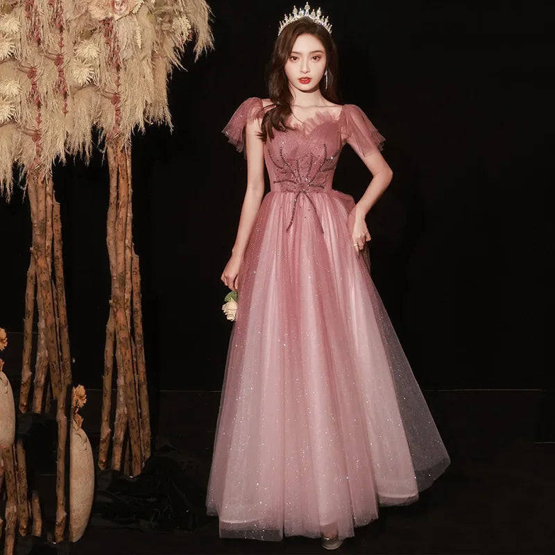 Sharon Happy Evening Dresses 2024 Luxury Dress for Weddings Elegant Formal Dresses Woman Wedding Party Dress Es Ball Gowns Gala - Seprincess