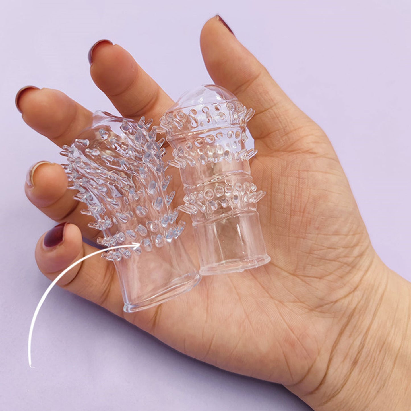 Reusable Crystal Spiked Condoms Sex Toys For Men 18+ Big Dotted Pussy Stimulation Penis Enlargement Penis Sleeve Adult Sex Shop - Seprincess