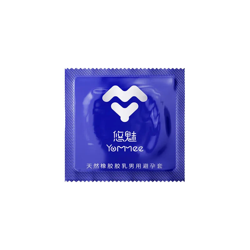 Hyaluronic Acid Condom Ultra Thin Latex Penis Sleeves For Men Fama Lubricate Tim-delay Safer Condom Adult Wedding Night Sex Toys - Seprincess