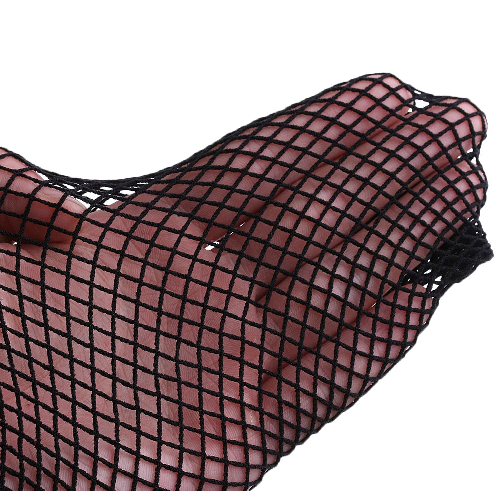 Sexy Black Thigh High Fishnet Stockings With 5 color black white pink red purple Ladies Fancy stockings S02