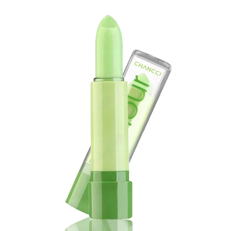 1PCS Aloe Vera Moisturizing Lip Color Changing Lipstick Long Lasting Not Easy To Fade Moisturizing Color Nourishing Lip Balm - Seprincess