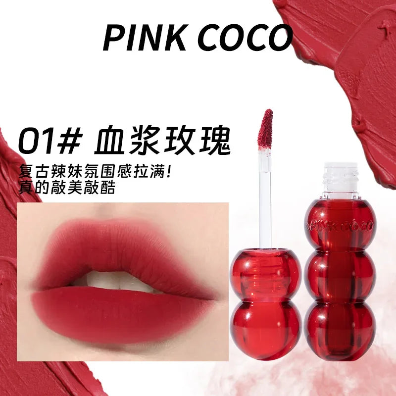 6Colors Matte Lipstick Mist Rose Long-Lasting Moisturising Nude Lipsticks Lip Gloss Non-stick Cup Red Sexy Lip Makeup Cosmetics