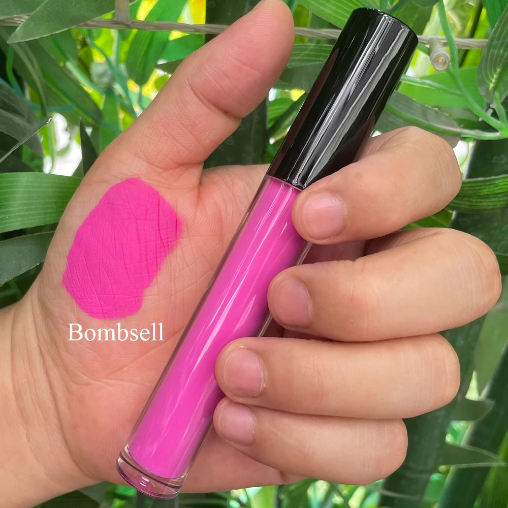 BIVANFE Private Label Cosmetics Long Lasting Matte Lip Stick Vendors Female Beauty Makeup Waterproof Liquid Lipstick