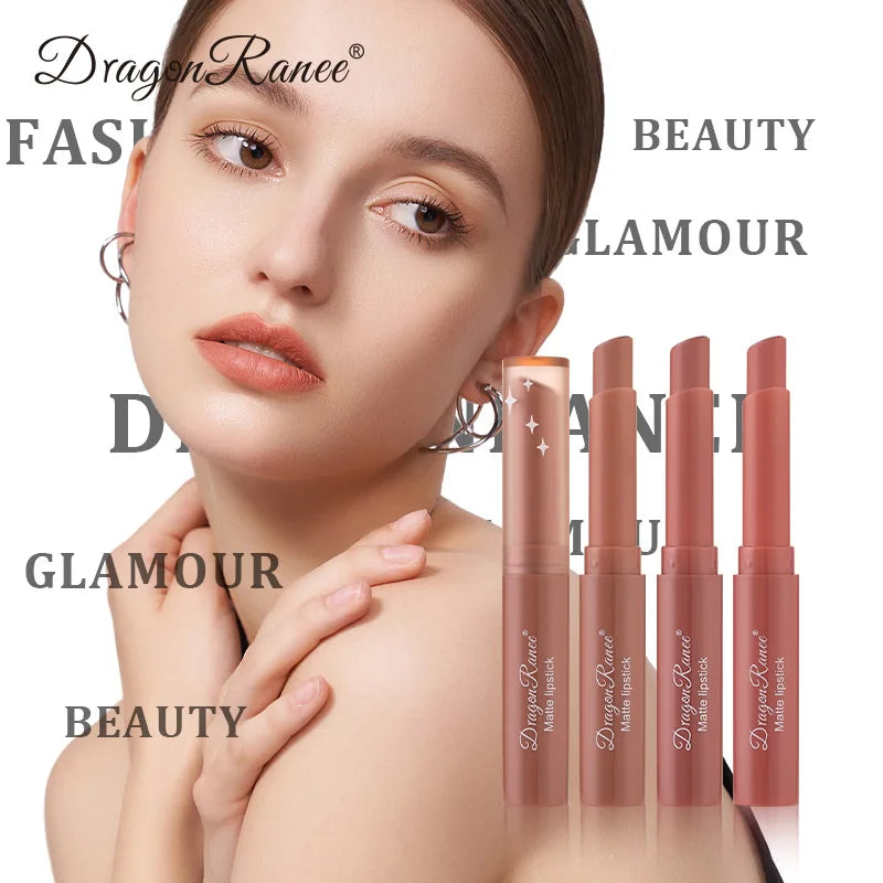 Matte Nude Lipstick 24 Hours Long Lasting Water Resistant Lip Gloss Natural Moisturizing And Sexy Korean Cosmetics For Female - Seprincess