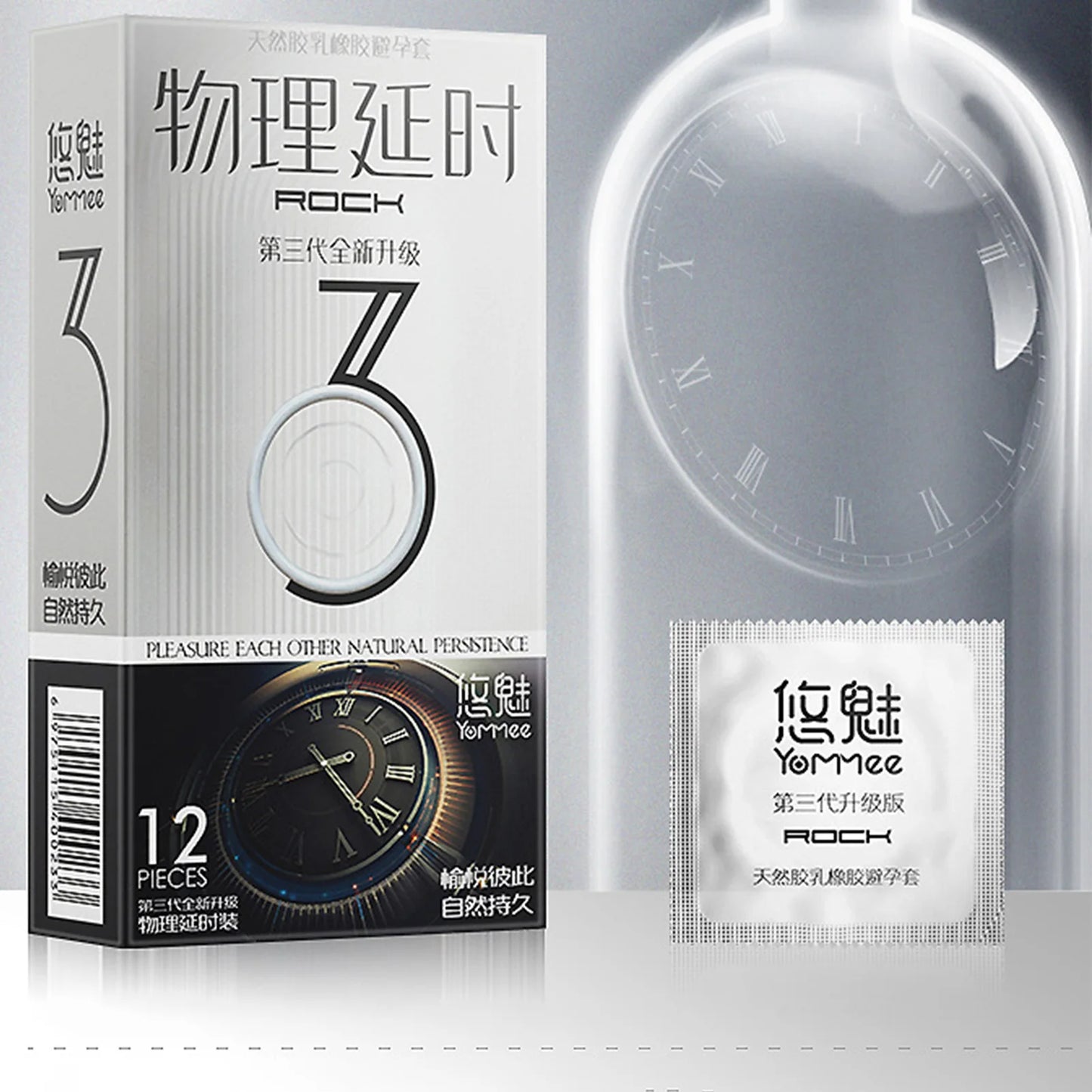 Ultra Thin Condoms Long-lasting For Men Sex Ejaculation Delay Latex Condom Hyaluronic Acid 0.01 Penis Sleeve For Adults Sex Love