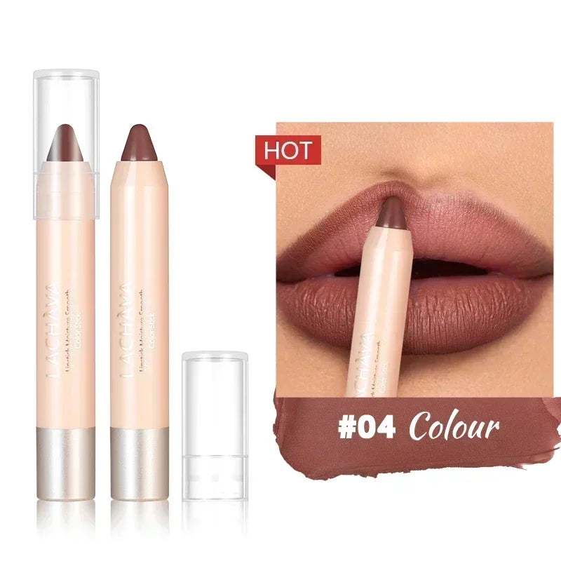 Nude Brown Lipliner Pen Waterproof Sexy Red Matte Contour Tint Lipstick Lasting Non-stick Cup Lipliner Pen Lips Makeup Cosmetic - Seprincess